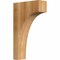 Ekena Millwork Huntington Rough Sawn Corbel, Western Red Cedar, 4"W x 12"D x 20"H COR04X12X20HUN00RWR - alternate 1